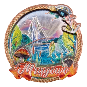 Magnes na lodówkę Mrągowo