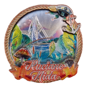 Magnes na lodówkę Ruciane Nida