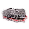 magnes Puck Polska metalowy trójwymiarowy pamiątka z Polski