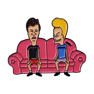 Metalowa przypinka Beavis i Butthead