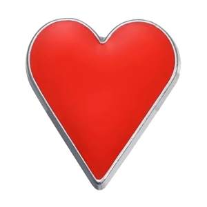 Metalowa przypinka karty KIER