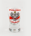 kieliszek do wódki 40ml flaga polska godło orzeł biały
