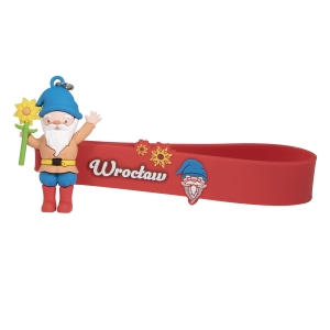 Breloczek gumowy 3D Wrocław Krasnal