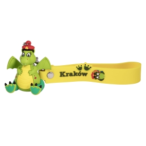 Breloczek gumowy 3D Kraków Smok
