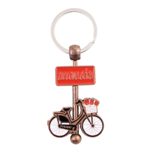 Brelok metalowy rower Zielona Góra