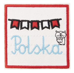 Magnes na lodówkę – Naszywka naprasowanka haft Polska