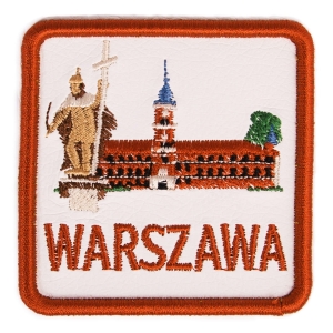 Magnes na lodówkę – Naszywka naprasowanka haft Warszawa