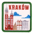 Magnes na lodówkę Kraków kościół Mariacki naszywka haft