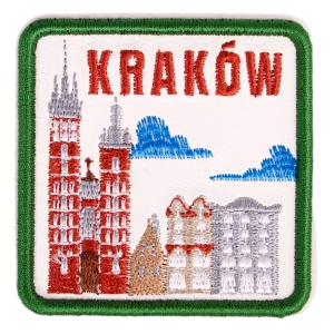 Magnes na lodówkę – Naszywka naprasowanka haft Kraków kościół