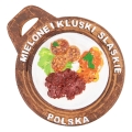 magnes na lodówkę kluski śląskie kotlet mielony Polska pamiątka