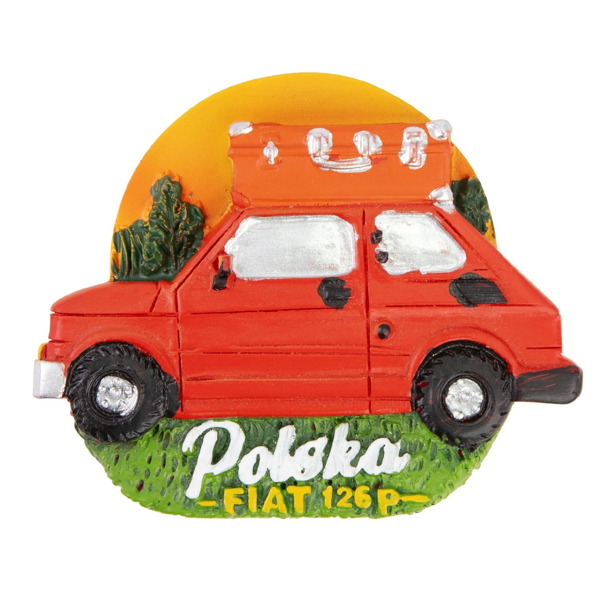 Magnes na lodówkę Fiat 126p Maluch Polska pamiątka