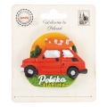 Magnes Fiat 126p w opakowaniu Welcome to Poland
