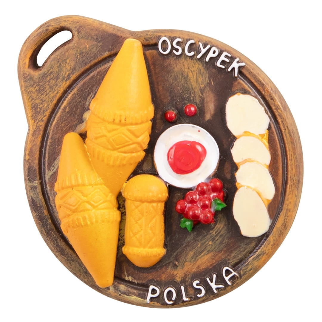 Magnes na lodówkę oscypek Polska pamiątka regionalna