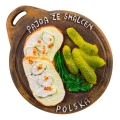 magnes na lodówkę pajda ze smalcem polski prezent