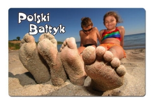 Magnes z efektem 3D Polska - Bałtyk
