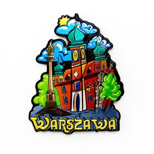 Magnes MDF na lodówkę Warszawa Zamek