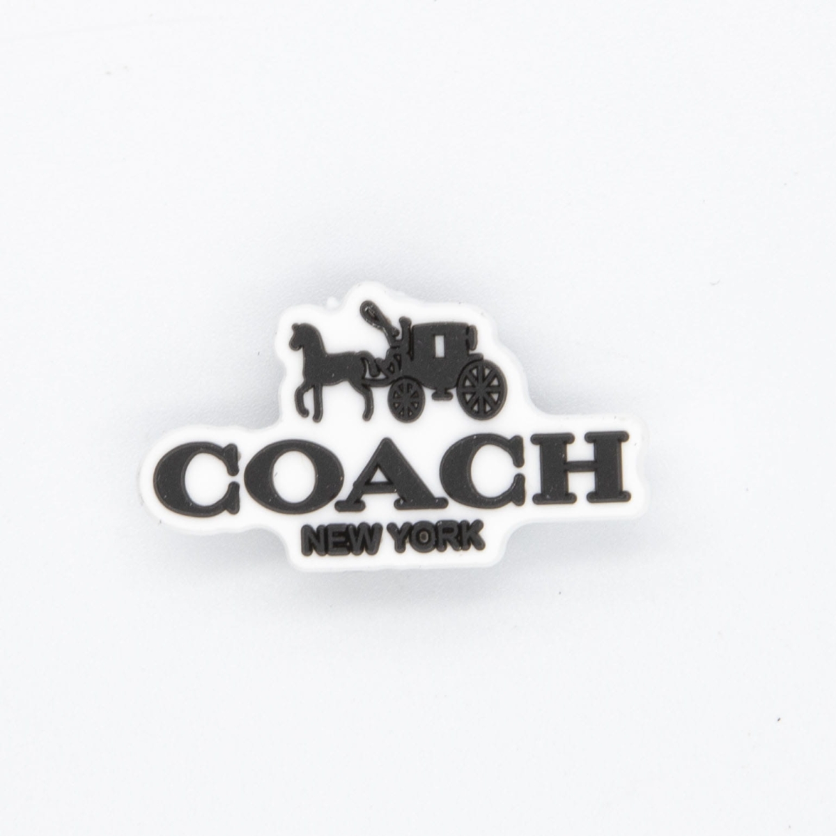 przypinka do crocsów Coach New York logo z bryczką