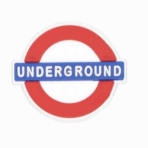 Przypinka do crocsów London Underground Londyn