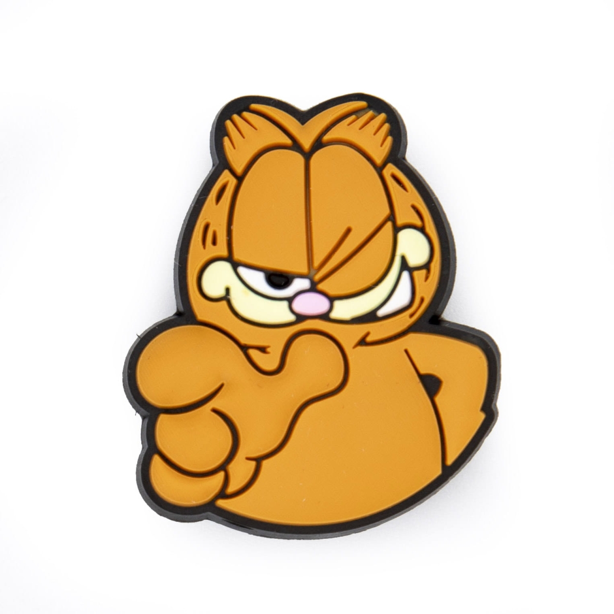 Wpinka Garfield kot do Crocs - pomarańczowy kot z komiksów
