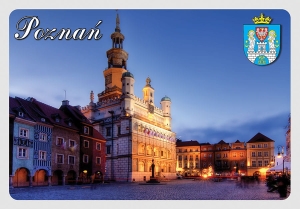 Pocztówka 3D Poznań Ratusz