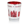 kieliszek Wrocław ratusz czerwony pamiątka