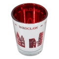 kieliszek pamiątkowy Wrocław wnętrze lustrzane