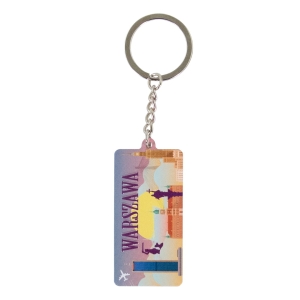 Brelok Tablica Metalowa Warszawa