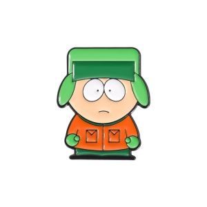 Metalowa przypinka Kyle south park
