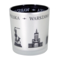 szklanka matowa Warszawa Syrenka pomnik grawerowana