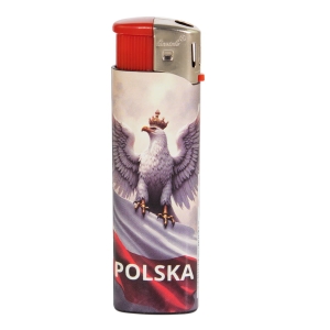 Zapalniczka narodowościowa biała