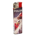 zapalniczka polska z orłem widok z boku