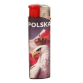 zapalniczka z polskim orłem i flagą biało-czerwoną