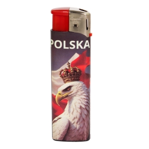 Zapalniczka narodowościowa szara