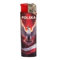 zapalniczka narodowościowa czerwona Polska z orłem