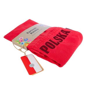 Fartuch kuchenny czerwony – Polska