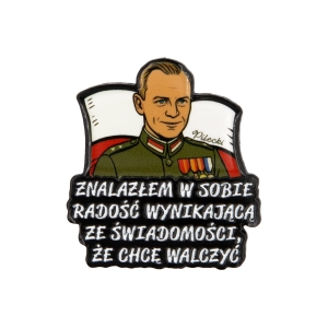 Metalowa przypinka Pilecki