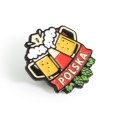 przypinka metalowa piwo Polska pin z boku