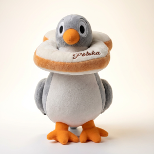 Pluszowa zabawka gołąb polska