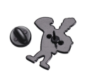 Pin Johnny Bravo metalowy gadżet kolekcjonerski przypinka