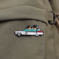 przypinka ghost busters auto tył zapięcie