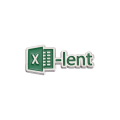 metalowa przypinka excel-lent widok z przodu