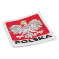 naszywka haftowana godło polski z napisem Polska