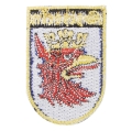 naszywka herb Szczecina haftowana miejska emblemat