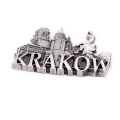 magnes metalowy panorama Kraków Wawel pamiątka z Krakowa