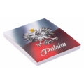 notes 3D na magnesie Polska flaga z godłem