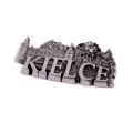 magnes Kielce metal trójwymiarowy pamiątka turystyczna