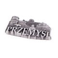magnes metalowy panorama Przemyśl pamiątka z miasta