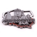magnes metalowy kontur Olsztyn pamiątka z miasta