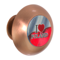 magnes dzwonek Polska I love Poland profil bok