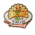 Magnes na lodówkę pieróg polski design MDF
